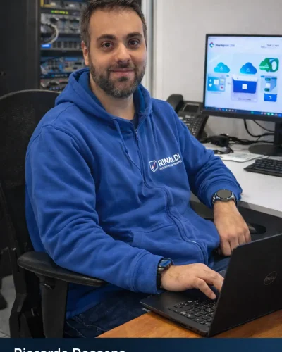 Riccardo Dossena senior IT systems cloud engineer Rinaldi Servizi Informatici Microsoft 365 server e cloud